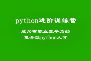 极客-python进阶训练营|完结无密