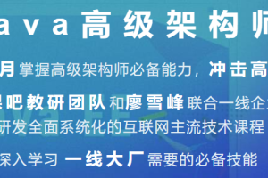 开课吧-Java企业级分布式架构师（2020最新）