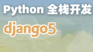 Django+Vue:Python Web全栈开发大熊课堂